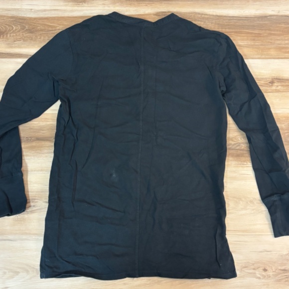 Fear of God Shirt Mens Small Black Long Sleeve Oversized - Picture 8 of 9